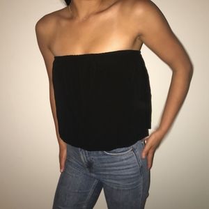 Brandy Melville Black Loose Tube Top